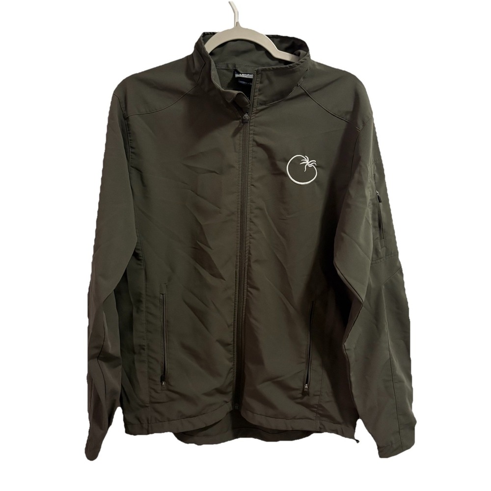 Landway Soft Shell Jacket Gray Size S Full Zip